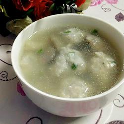 鲮鱼丸平菇汤的做法[图]