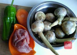 慈菇炒肉片的做法图解1