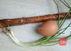 山药蛋花汤的做法图解1