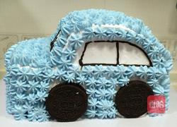 汽车奶油蛋糕的做法图解14