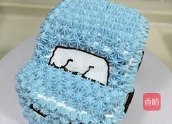 汽车奶油蛋糕的做法图解16