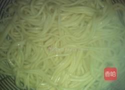 青菜牛肚面的做法图解2