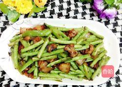 五花肉炒豆角的做法图解8