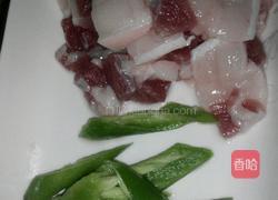 五花肉炒豆角的做法图解2