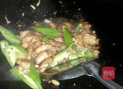 五花肉炒豆角的做法图解4