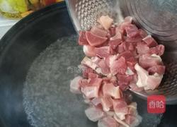 豆角炖肉的做法图解3