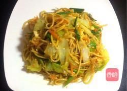 杂菜炒面的做法图解12