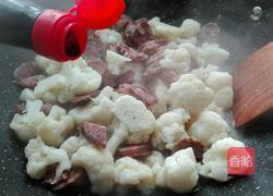 香腸炒花菜的做法圖解10