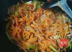 家常小炒胡萝卜的做法图解7