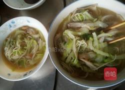白菜面条的做法图解10