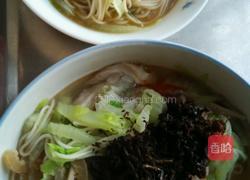 白菜面条的做法图解11