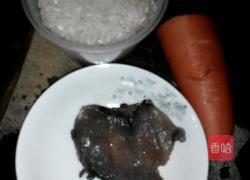 营养粥(乌鸡肉胡萝卜)的做法图解1