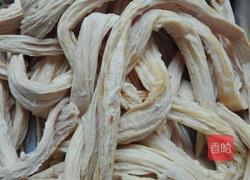 粉丝拌腐竹的做法图解1