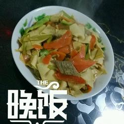 干豆腐炒牛肉的做法[图]