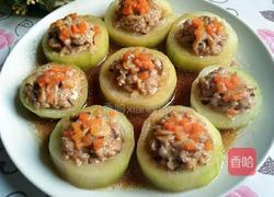 瘦肉香菇酿节瓜的做法图解11