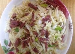 白菜拌牛肉