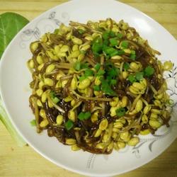 黄豆芽焖粉条的做法[图]