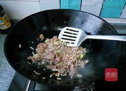 雪里蕻炒豆腐的做法图解4