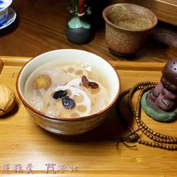 板栗莲藕羹的做法[图]