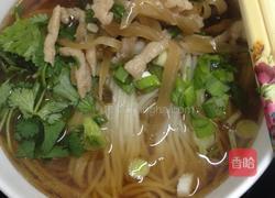 榨菜肉丝面的做法图解6