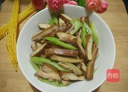 西芹肉丝炒香干的做法图解7