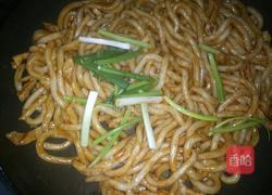 肉丝炒乌冬面的做法图解6