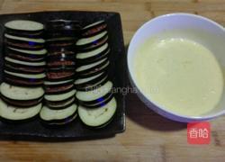 煎茄盒的做法图解2