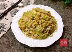 炒双色面的做法图解14