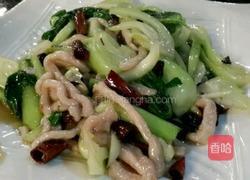 青菜肉丝的做法图解3