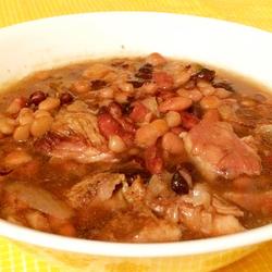 大排豆汤的做法[图]