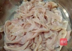 爆炒鸭肠的做法图解3