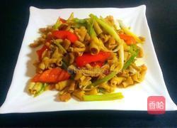 爆炒鸭肠的做法图解12