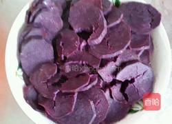 草莓椰蓉紫薯球的做法图解2