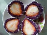 草莓椰蓉紫薯球的做法[图]