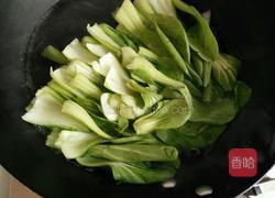 香菇油菜的做法图解4