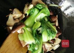 香菇油菜的做法图解7