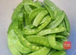 肉炒扁豆的做法图解2