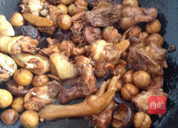 板栗香菇烧鸡的做法图解7