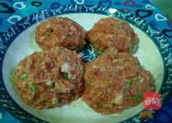 红烧狮子头的做法图解3