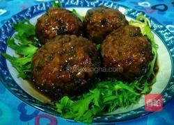 红烧狮子头的做法图解7