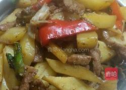 土豆炒牛肉的做法图解5