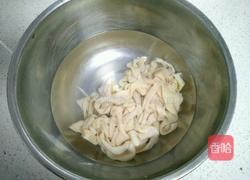 青椒炒鸭肠的做法图解4