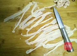 韭菜炒鸭肠的做法图解5