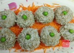 牛肉糯米丸子的做法图解6