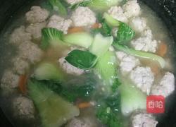 肉丸粉丝汤的做法图解3