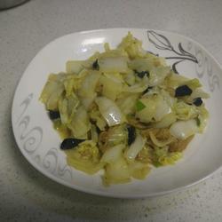 白菜炒油面筋的做法[图]