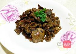 干煸鸡胗的做法图解7