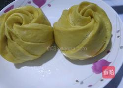 南瓜玫瑰卷的做法图解11