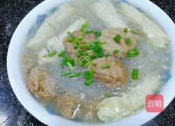 单档(面筋百叶汤)的做法图解13