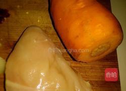 酱胡萝卜肉丁的做法图解1